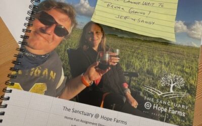A Note from Jeff and Sandy, owners of The Sanctuary at Hope Farms